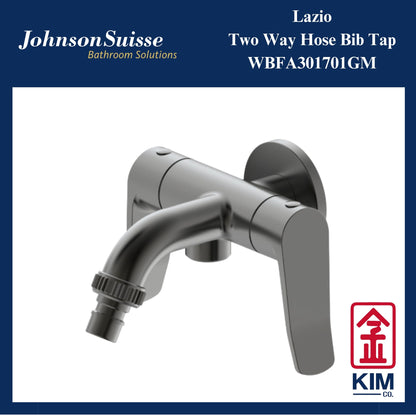 Johnson Suisse Lazio Two Way Bib Tap (Gunmetal) (WBFA301701GM)
