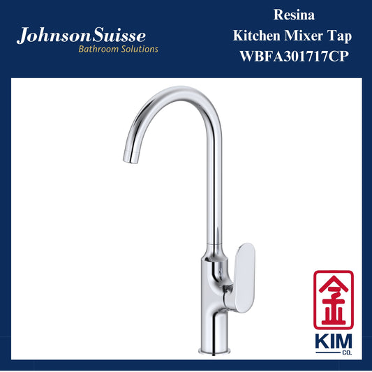 Johnson Suisse Resina Deck Mounted Kitchen Sink Mixer Tap (WBFA301717CP)