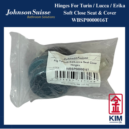 Johnson Suisse Hinges For Turin/Lucca/Erika Soft Close Seat & Cover (WBSP0000016T)