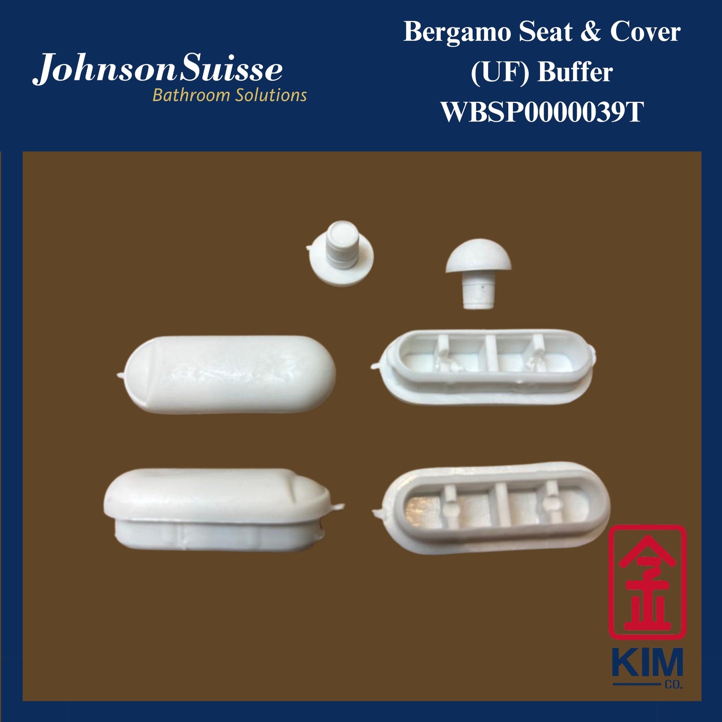Johnson Suisse Buffer For Bergamo Seat & Cover (UF) (WBSP0000039T)