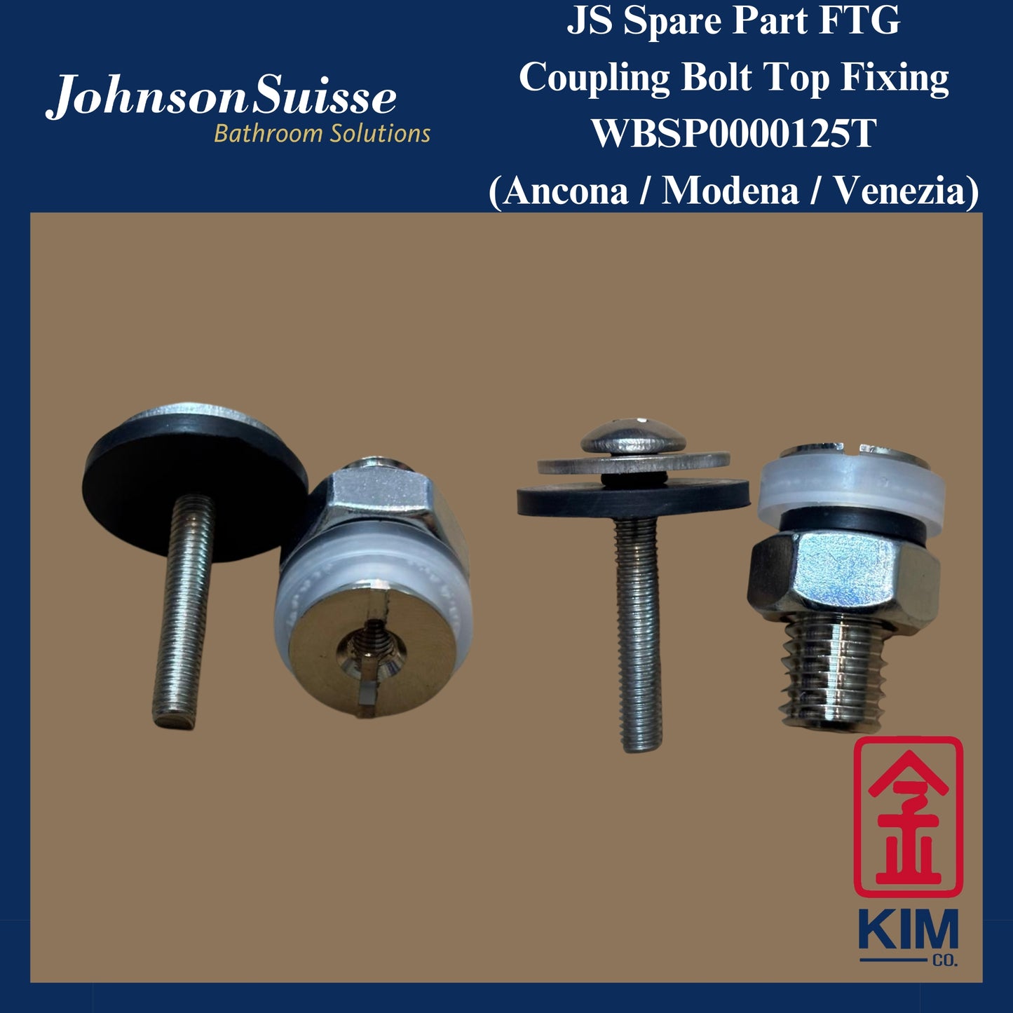Johnson Suisse Coupling Bolt Top Fixing (WBSP0000125T)