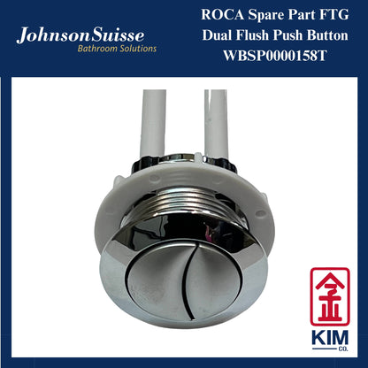 Roca Toilet Cistern 38mm Dual Push Button