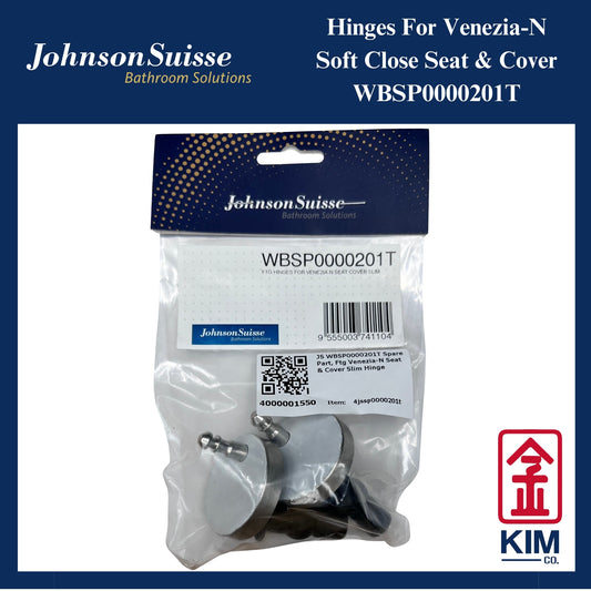 Johnson Suisse Hinges For Venezia-N Soft Close Seat & Cover (WBSP0000201T)