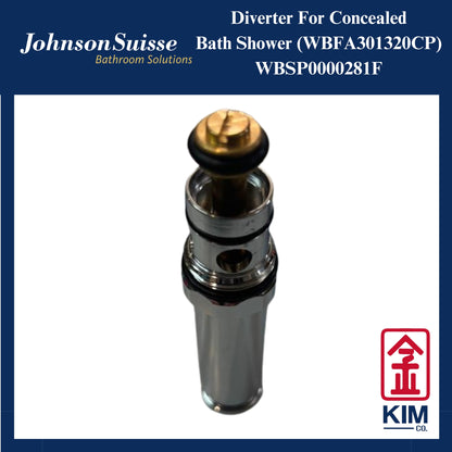 Johnson Suisse Diverter Concealed Bath Shower Mixer (280F) (WBSP0000218F)