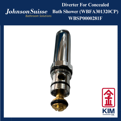 Johnson Suisse Diverter Concealed Bath Shower Mixer (280F) (WBSP0000218F)