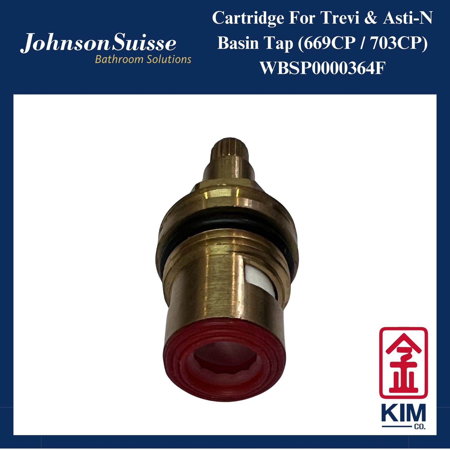 Johnson Suisse Trevi & Asti-N Basin Tap Cartridge (WBSP0000364F)