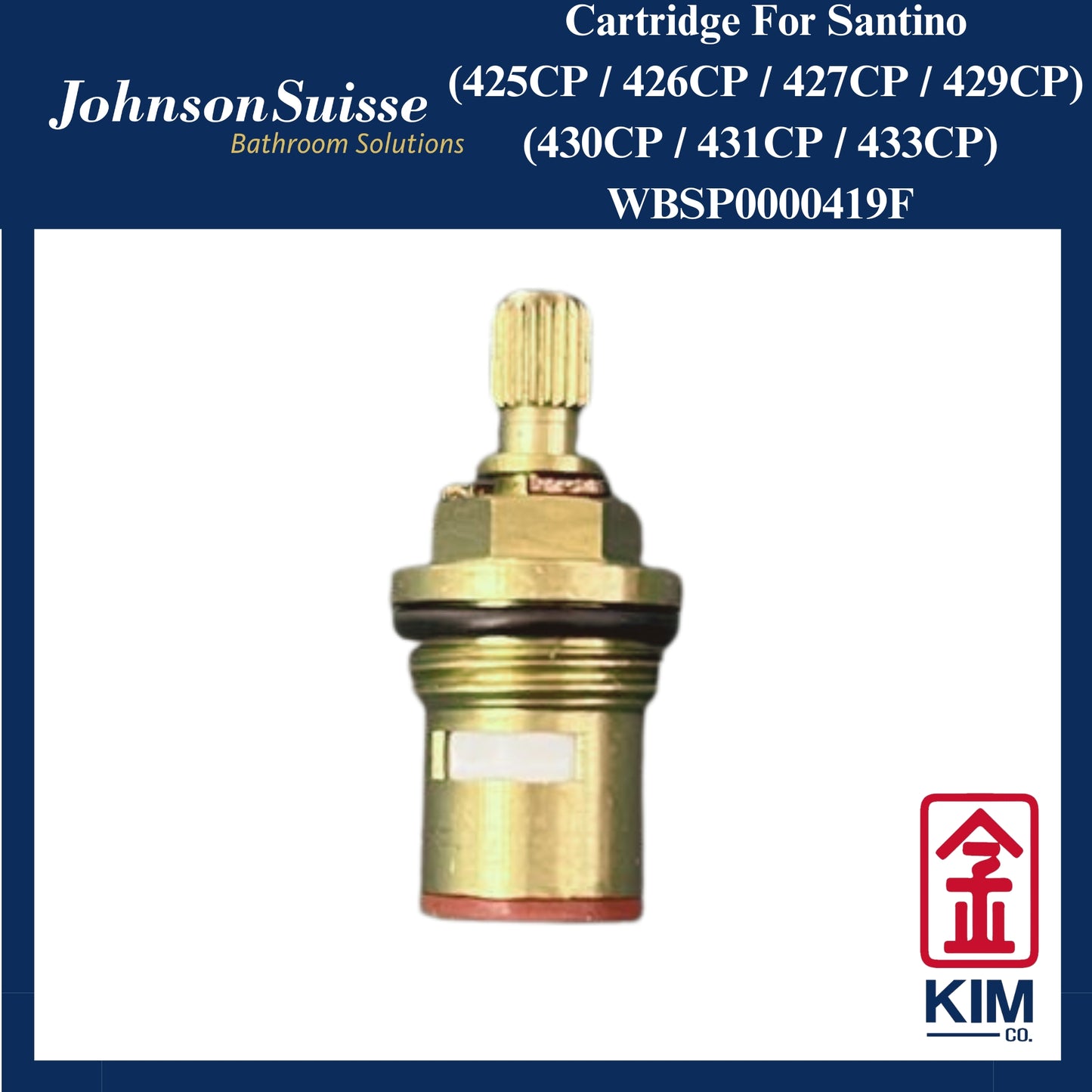 Johnson Suisse Santino Cartridge (WBSP0000419F)