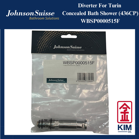 Johnson Suisse Diverter Turin Concealed Bath Shower Mixer (WBSP0000515F)