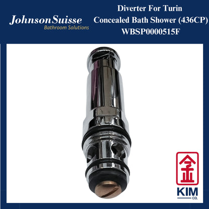 Johnson Suisse Diverter Turin Concealed Bath Shower Mixer (WBSP0000515F)