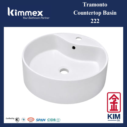 kimmex Tramonto Countertop Basin (222)