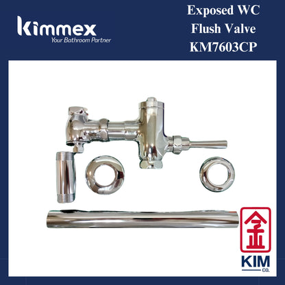 kimmex Exposed Wc Flush Valve (KM7603CP)