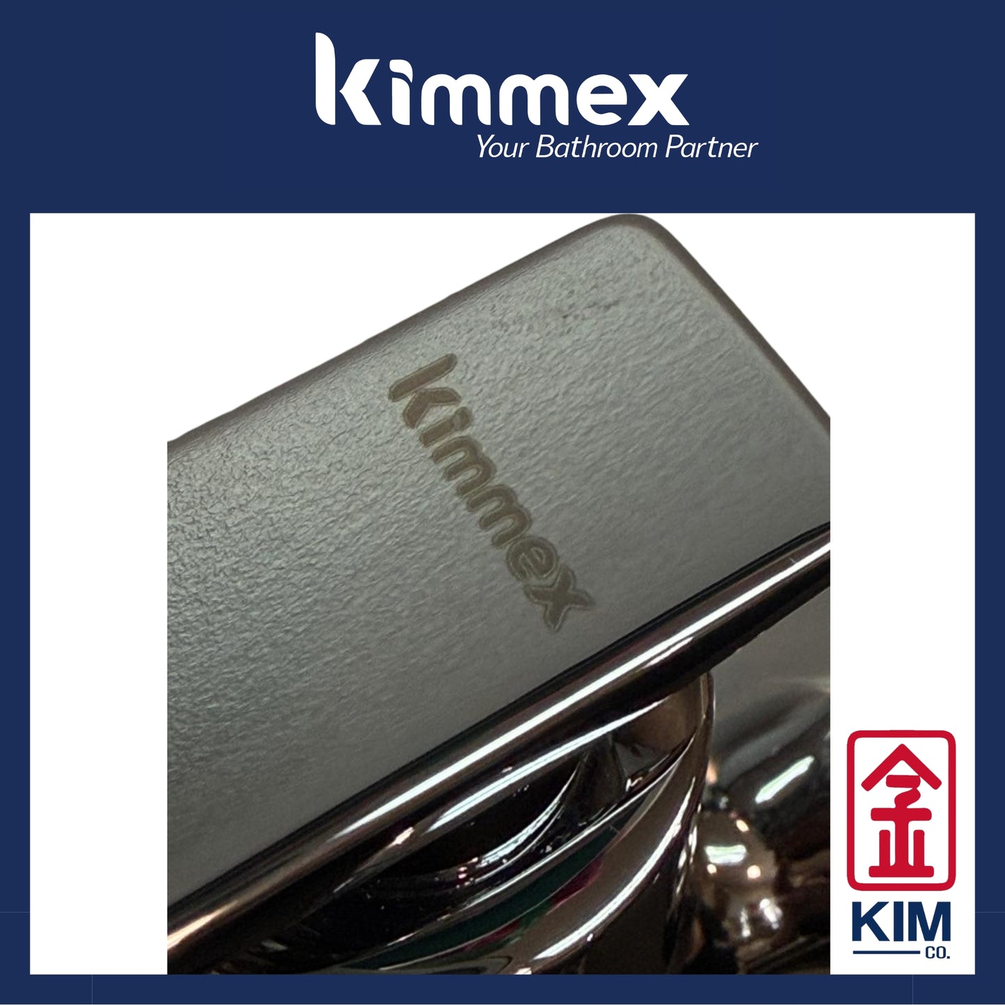 kimmex Tino Brass Chrome Lever Handle Angle Valve (KM-FAV-03)