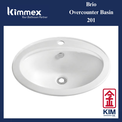 kimmex Brio Overcounter Basin (201)