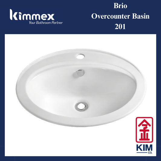 kimmex Brio Overcounter Basin (201)