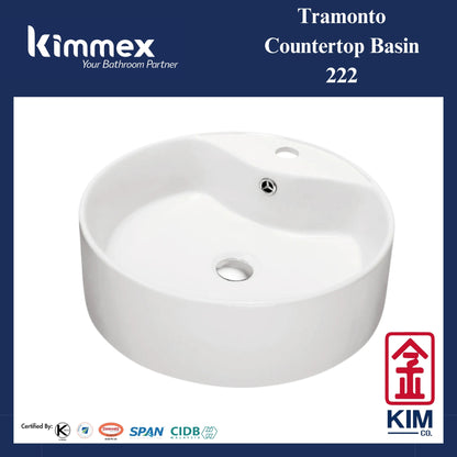 kimmex Tramonto Countertop Basin (222)