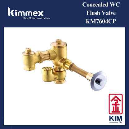 kimmex Concealed Wc Flush Valve (KM7604CP)