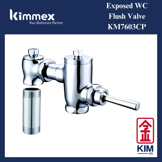 kimmex Exposed Wc Flush Valve (KM7603CP)