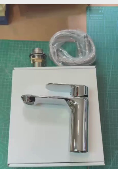 kimmex Bella Basin Mixer Without Pop Up Waste (KM7502CP)