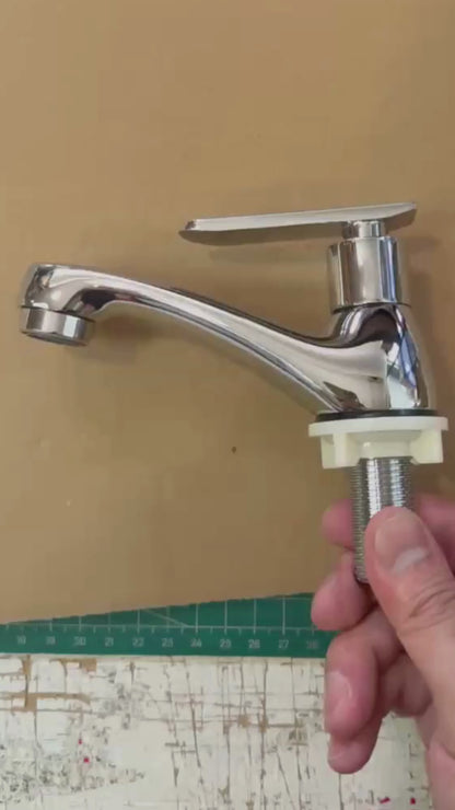 kimmex Tino Brass Chrome Basin Pillar Tap (KM-FT0115-03)