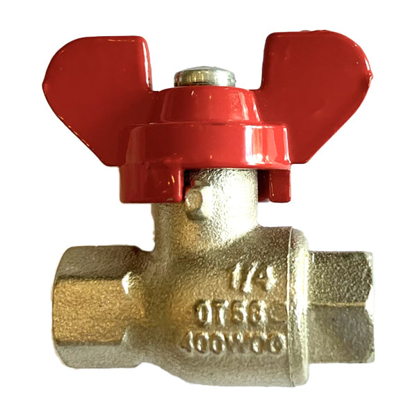 ( Stock Clearance ) Fortis 783M PN30 6mm Brass Ball Valve (400 WOG)